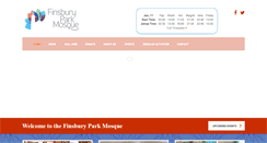 Desktop Screenshot of finsburyparkmosque.org